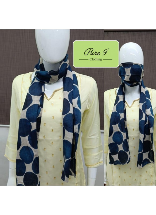 designer cotton scarf
