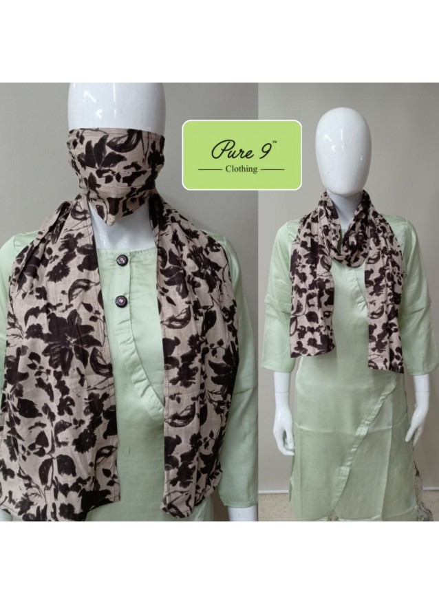 designer cotton scarf