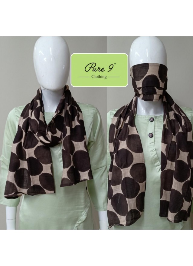 designer cotton scarf